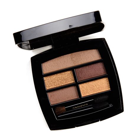 chanel les beiges eyeshadow palette deep|Chanel matte eyeshadow palette.